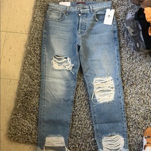 Skinny boyfriend jeans